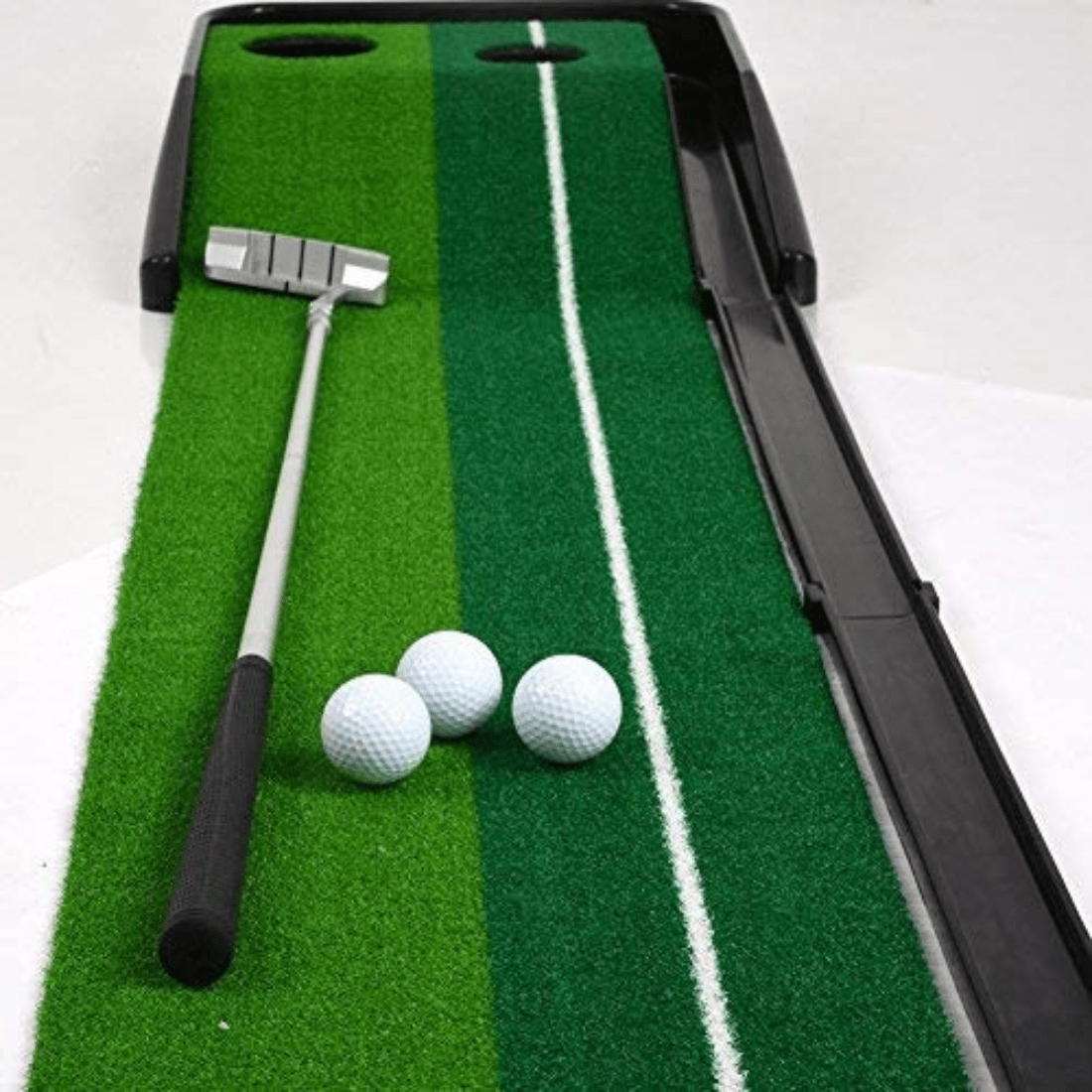 Dual-Speed Pro Putting Green with Auto Ball Return