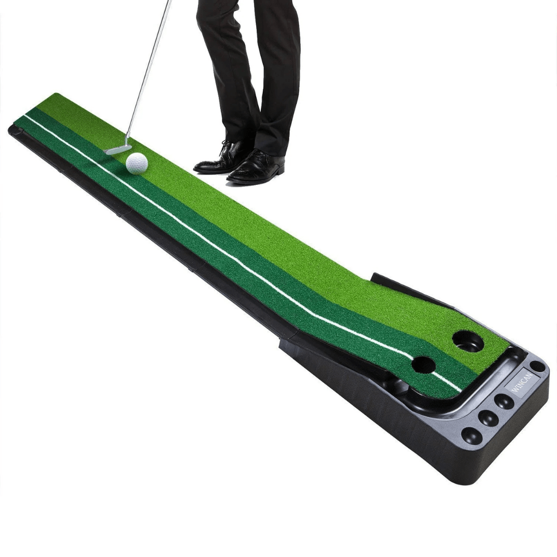 Dual-Speed Pro Putting Green with Auto Ball Return – The