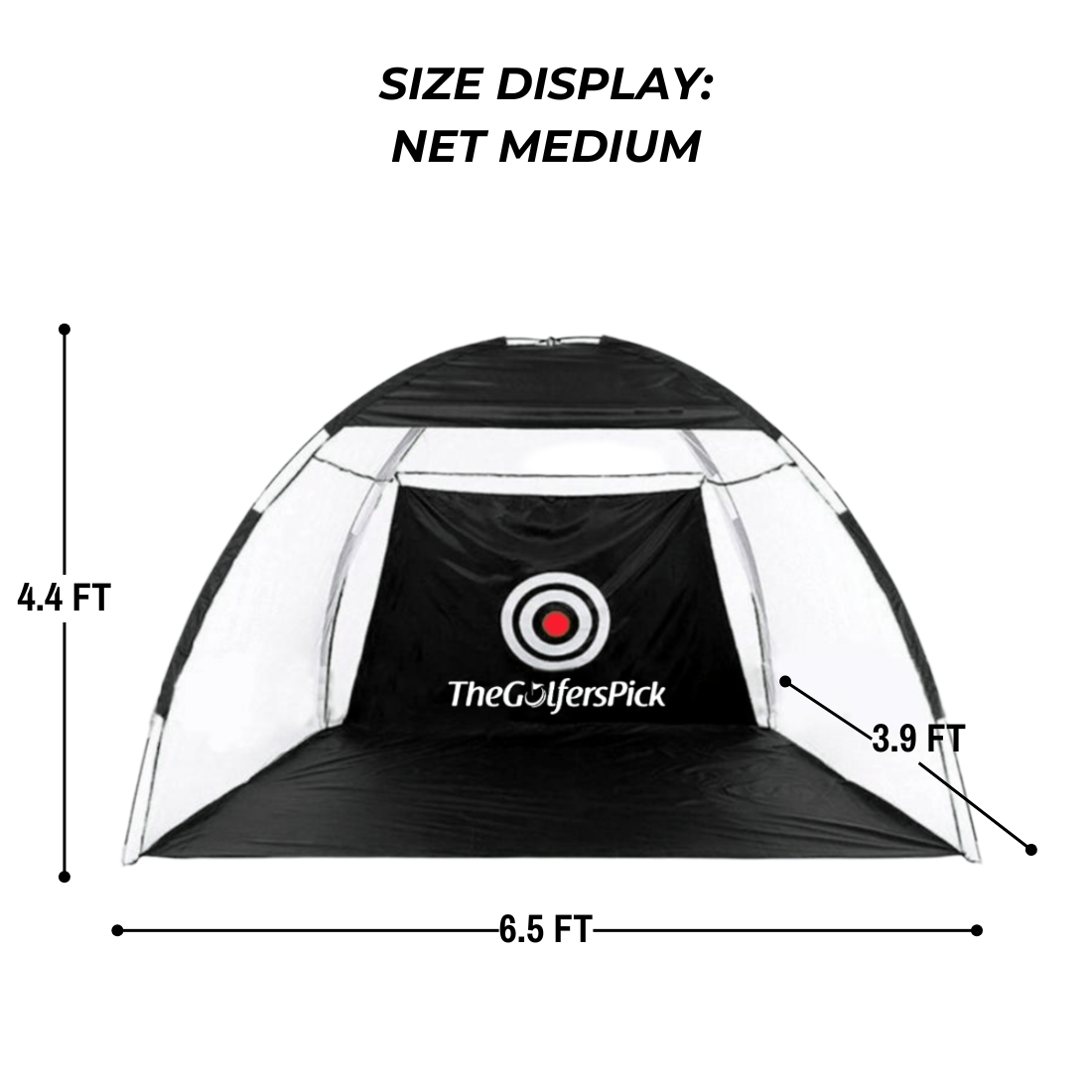 Golf Practice Net for Indoors and Outdoors