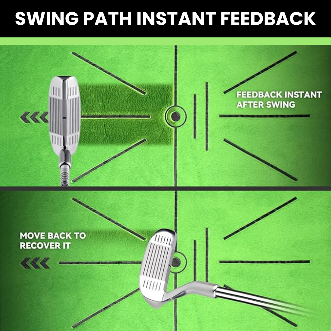 TGP StrikePro Divot Board Swing Path Trainer