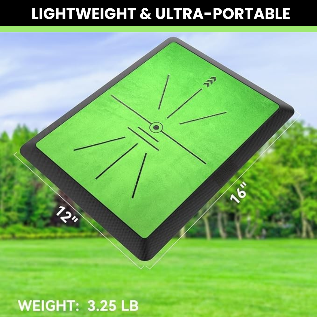 TGP StrikePro Divot Board Swing Path Trainer