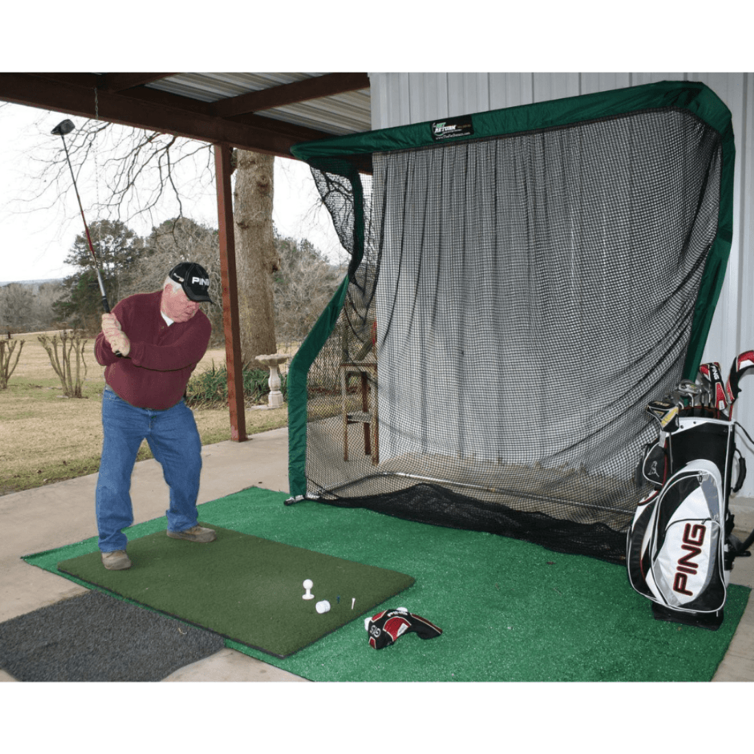 TeeStrike Golf Hitting Mat Pro 3'x5'