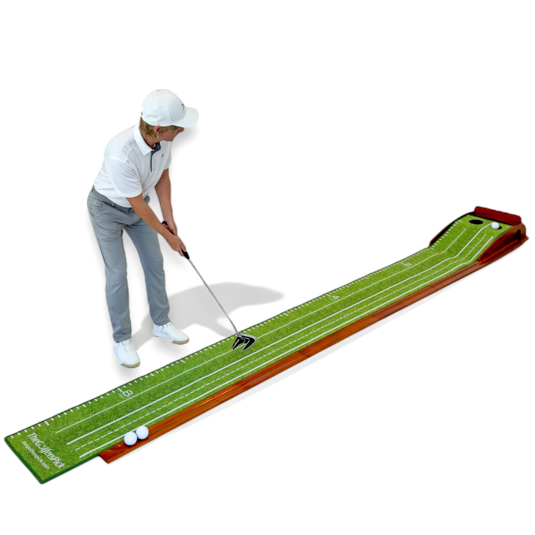 Smart Putting Mat - Deluxe Edition 9'6"