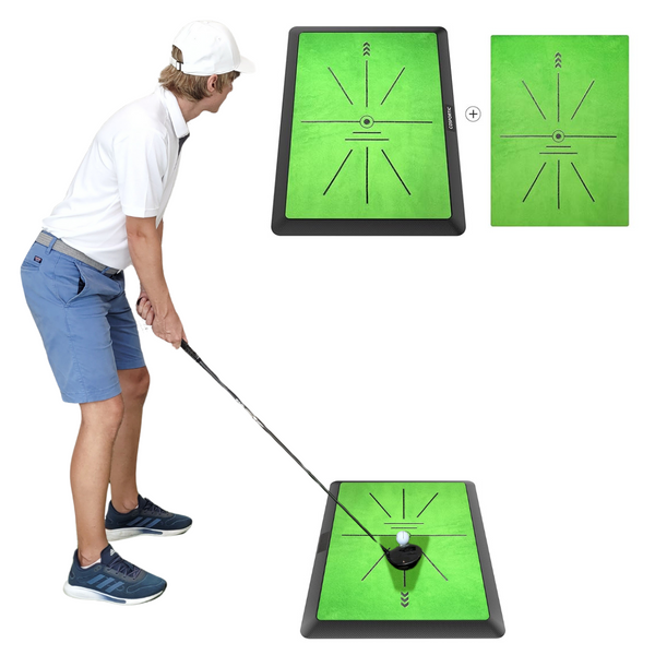 TGP StrikePro Golf Divot Board - Swing Path Trainer Mat – The