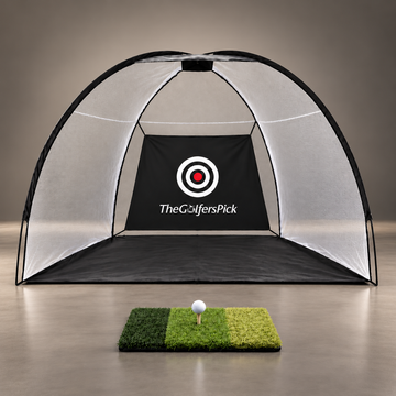 Full Swing Golf Net & Tri-Turf Mat Bundle