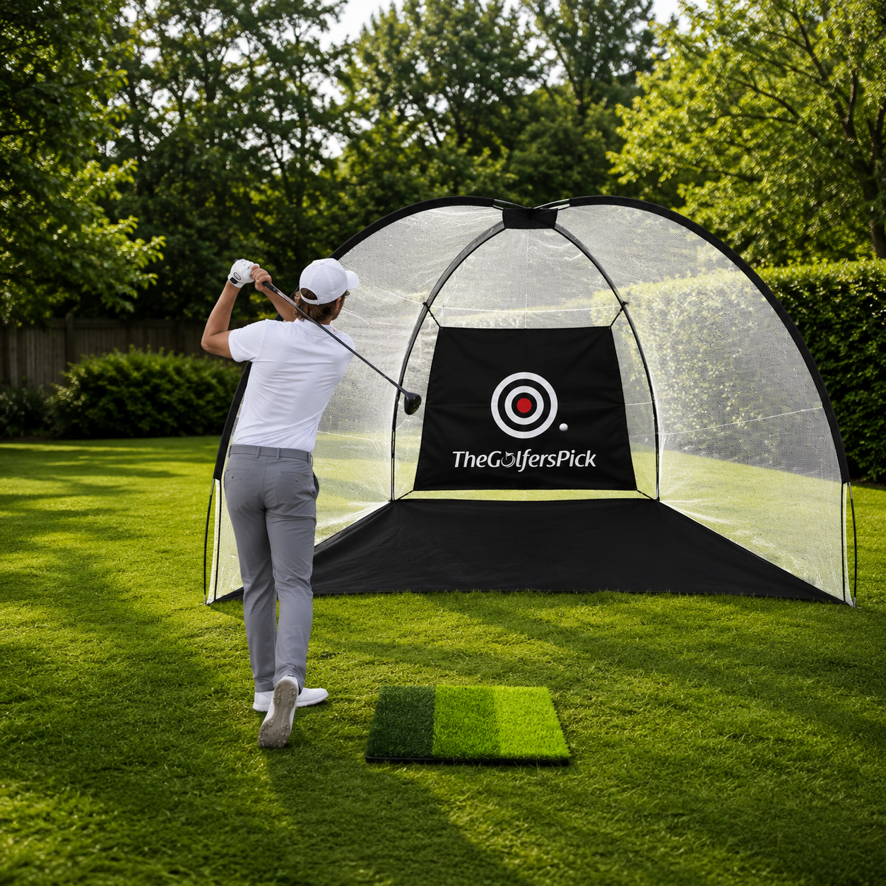 Golf Practice Net for Indoors and Outdoors