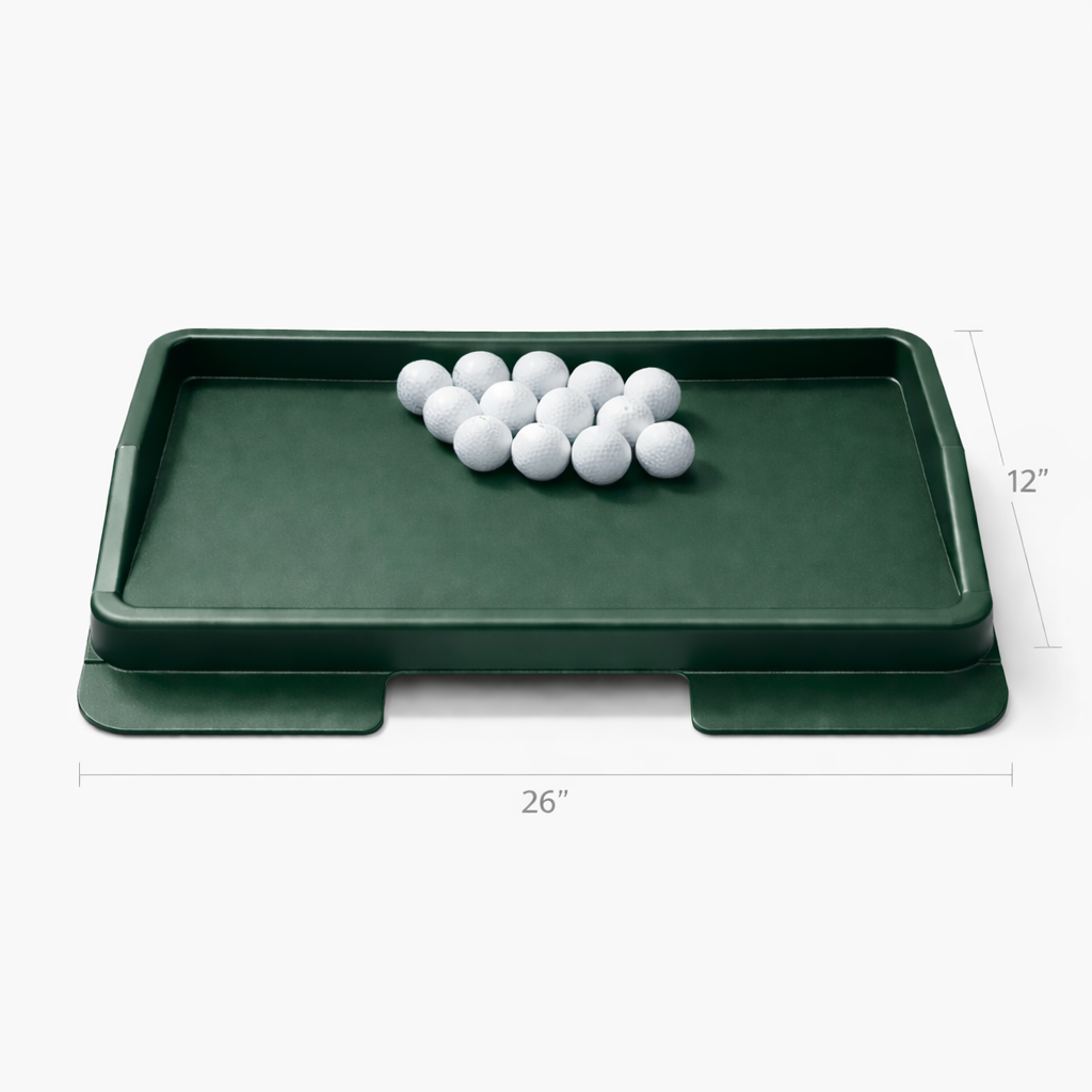 Extra Large Heavy Duty Golf Ball Tray – 26" x 12"