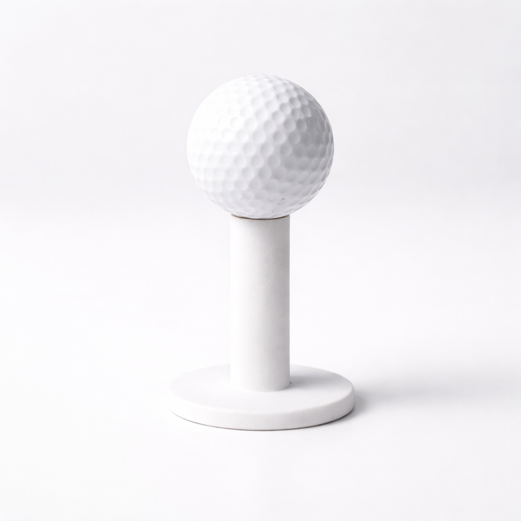 Rubber Golf Tees – 5 Pack Mixed Sizes (1.5”–3.125”) for Golf Mats & Driving Range Practice