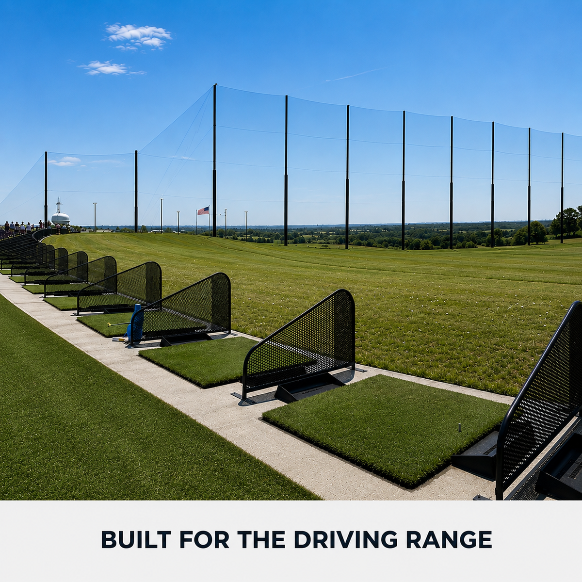 TeeStrike Premier 5'x5' Golf Driving Range Mat