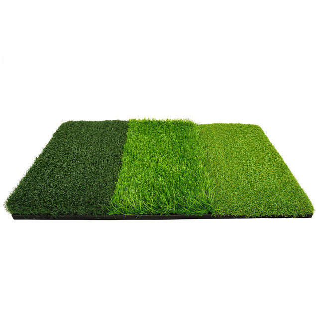 SmartStrike Compact Triple Turf Golf Mat 1'x2' - TheGolfersPick