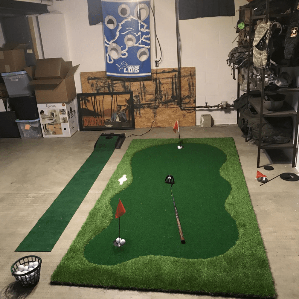 Golf Putting Mat Pro Package 5'x10' | Professional Home Putting Green - TheGolfersPick