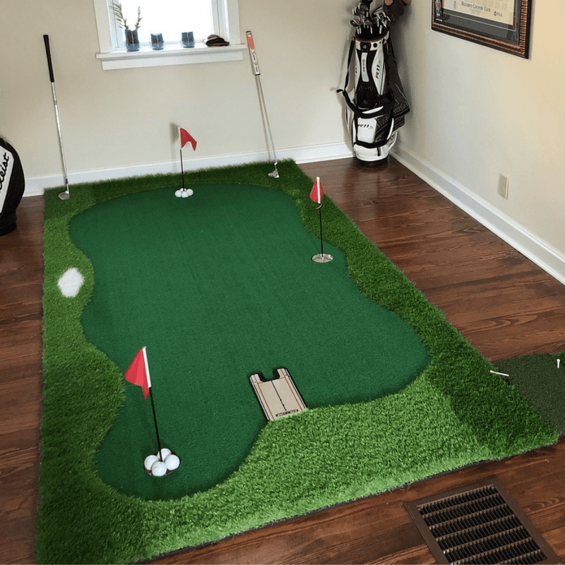 Golf Putting Mat Pro Package 5'x10' | Professional Home Putting Green - TheGolfersPick
