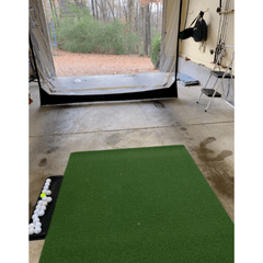 FairwayHero Champ Golf Mat 4'x5' | Portable Golf Hitting Practice Mat - TheGolfersPick