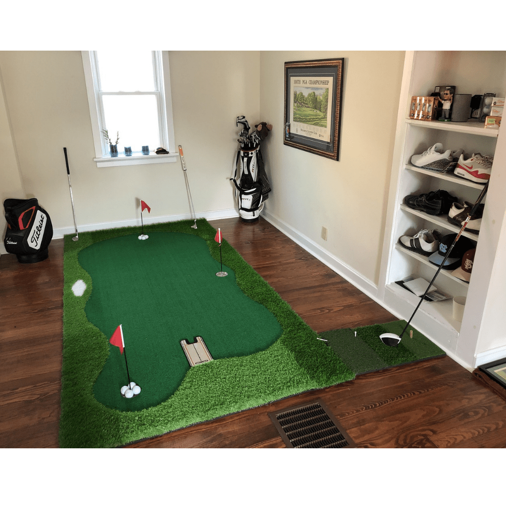 Golf Putting Mat Pro Package 5'x10' | Professional Home Putting Green - TheGolfersPick