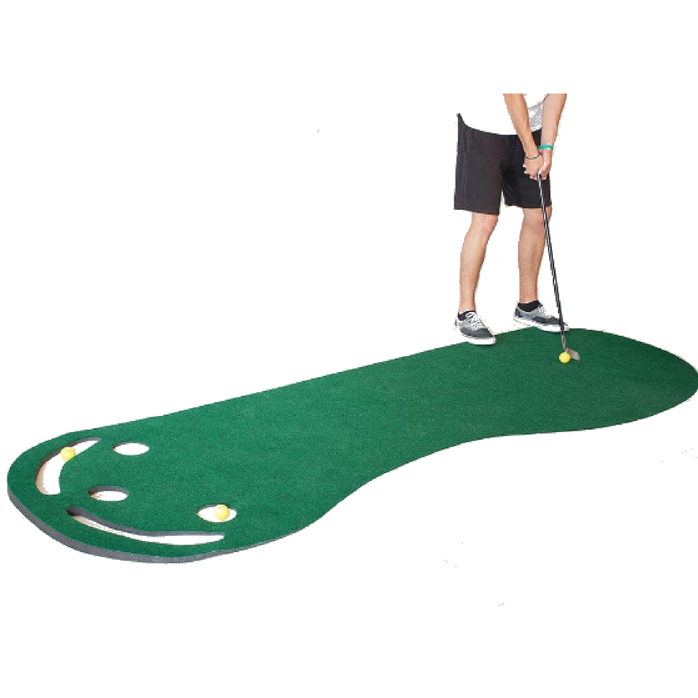 Par 3 Putting Green | Portable Home Putting Mat - TheGolfersPick