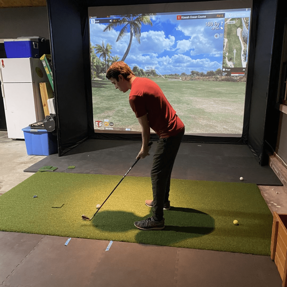 LaunchLine Pro Golf Simulator Mat 5'x10'