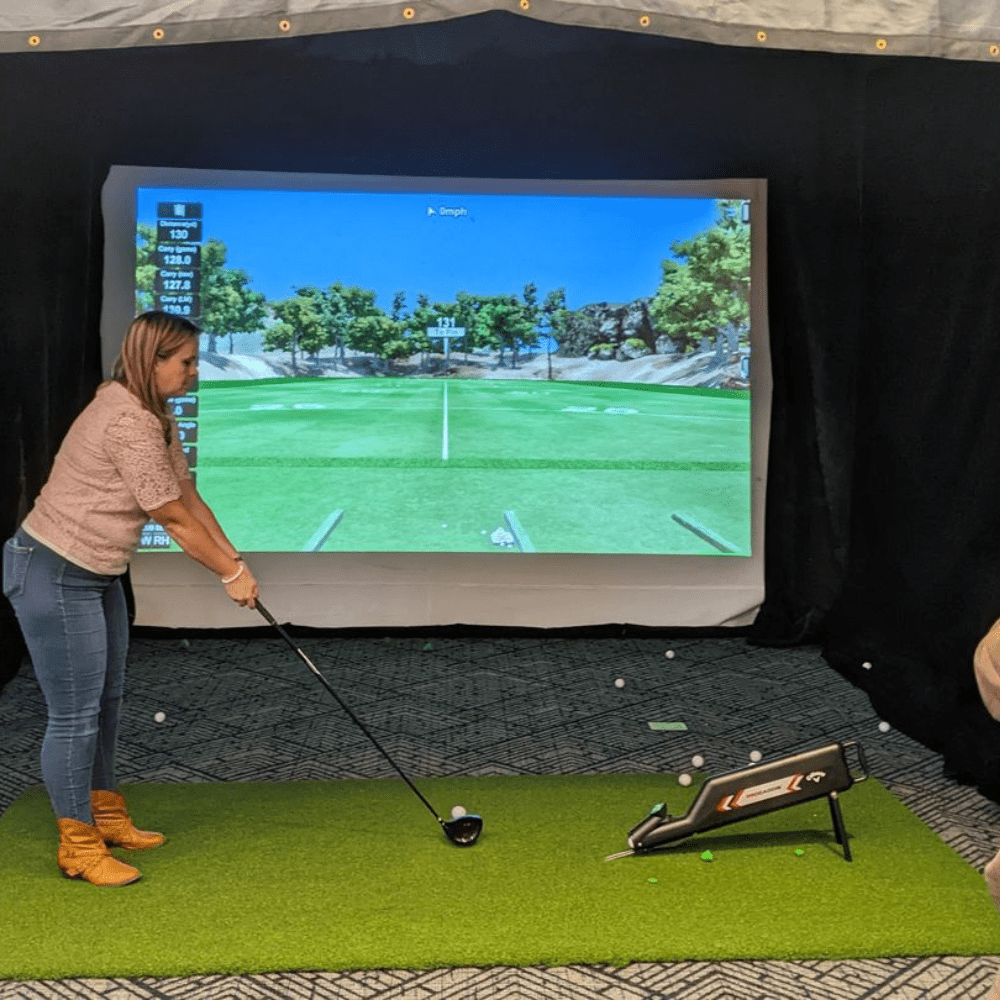 LaunchLine Pro Golf Simulator Mat 5'x10'