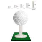 Rubber Golf Tees for Practice & Driving Range Mats | 5pcs Package with Different Sizes - TheGolfersPick
