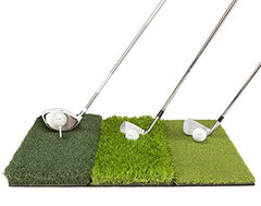 Foldable 23" Golf Chipping Net with Tri-Turf Hitting Mat - TheGolfersPick